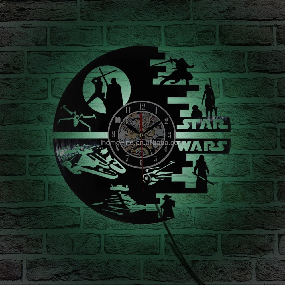 Wall Clock LED Light With Remote Conrol - Picture 3 of 6